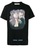 Off-white Vampire Print T-shirt - Black