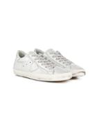 Philippe Model Kids Metallic Sneakers - Silver