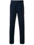 Barba Classic Tailored Trousers - Blue