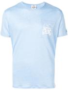 Mc2 Saint Barth Car Print T-shirt - Blue