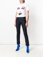 Versace Marylin Print T-shirt - White