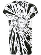Balmain Tie-dye Logo T-shirt - Black