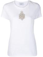 Dondup Crystal Brooch T-shirt - White