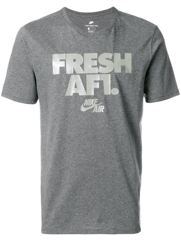 Nike Fresh Af1 Sportswear T-shirt - Grey