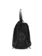 Wooyoungmi Logo Drawstring Backpack - Black