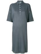 Missoni Vintage Midi Polo Dress - Blue