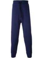 Ami Alexandre Mattiussi Drawstring Track Pants, Men's, Size: Xs, Blue, Cotton