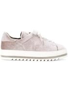 Steffen Schraut Lace-up Bow Sneakers - Pink & Purple