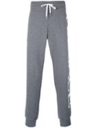 Versace Gym Logo Trousers, Men's, Size: 5, Grey, Cotton