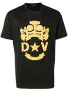 Versace Embroidered Patches T-shirt - Black