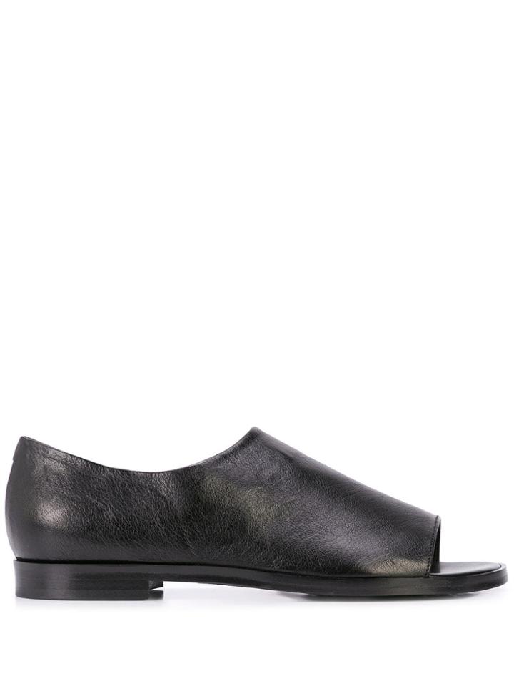 Alberto Fermani Open Toe Sandals - Black