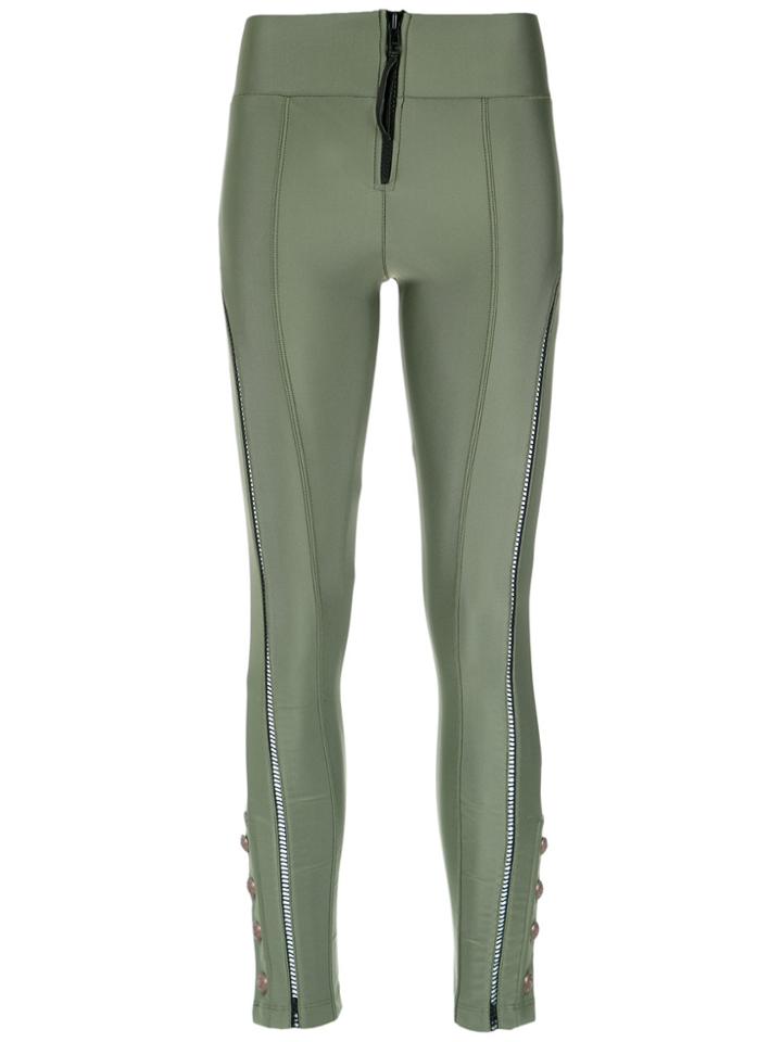 Ralph Lauren Patches Cropped Skinny Trousers - Nude & Neutrals