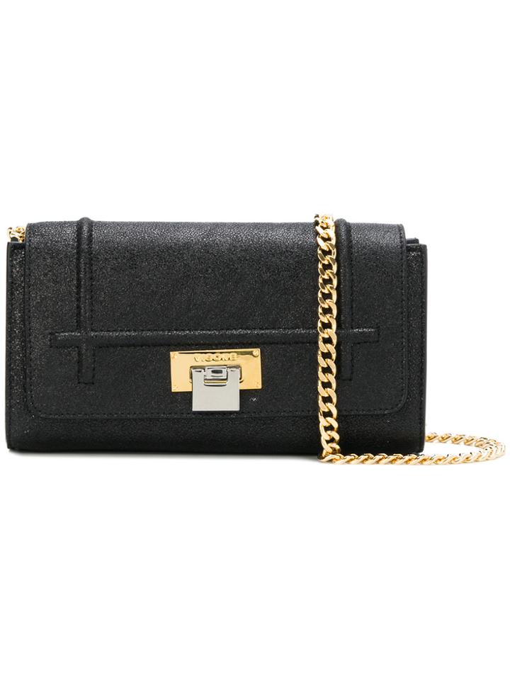 Visone Patty Crossbody Bag - Black