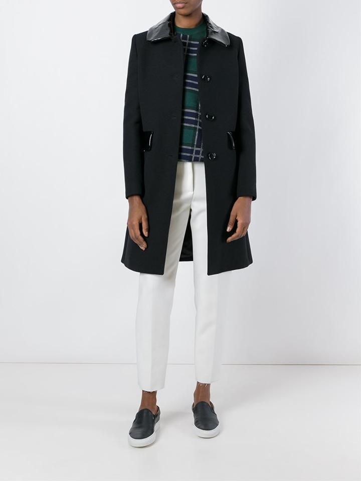 Love Moschino Gloss Detail Coat