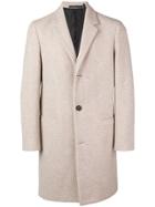 Theory Single Breasted Coat - Neutrals