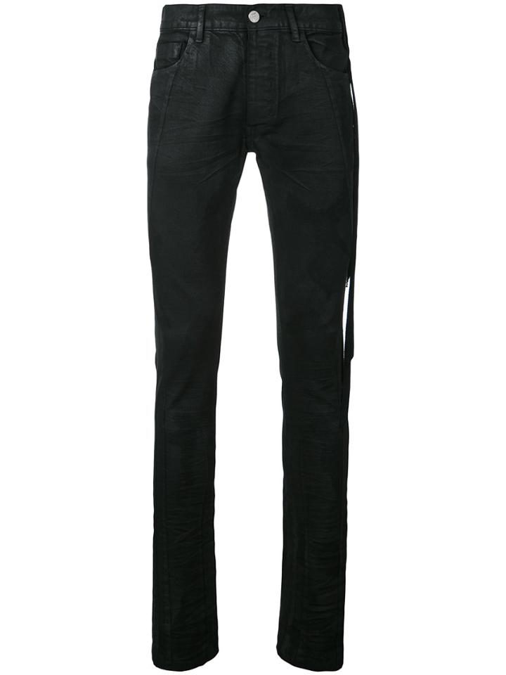 Fagassent Super Skinny Jeans - Black