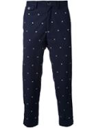 Education From Youngmachines Star Print Chinos