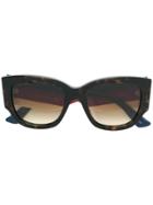 Gucci Eyewear Square Sunglasses - Multicolour