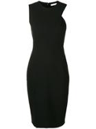 Versace Collection Front Slit Dress - Black
