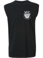 Local Authority Ny Apple Tank Top, Adult Unisex, Size: Large, Black, Cotton