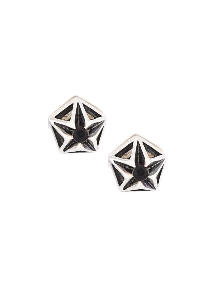 John Brevard 'pyramid' Sapphire Stud Earrings