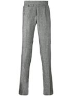 Incotex - Tailored Trousers - Men - Silk/linen/flax - 46, Grey, Silk/linen/flax