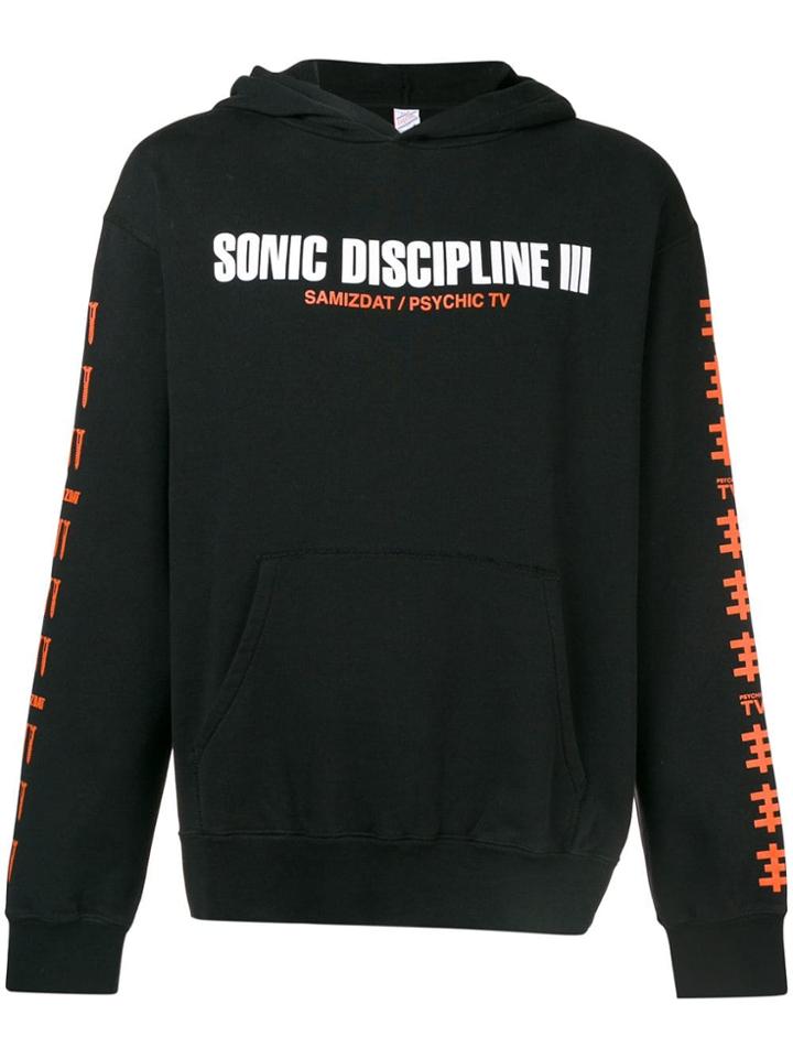 Yang Li Sonic Discipline Iii Hoodie - Black