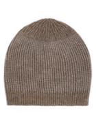 Rick Owens Knit Beanie, Men's, Brown, Polyamide/cashmere/wool