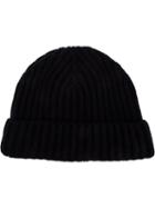 Loro Piana - Ribbed Beanie Hat - Men - Cashmere - One Size, Blue, Cashmere