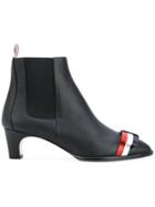 Thom Browne Bow Chelsea Boots - Black
