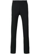 Les Hommes Plain Trousers, Men's, Size: 44, Black, Polyester/spandex/elastane/viscose/wool