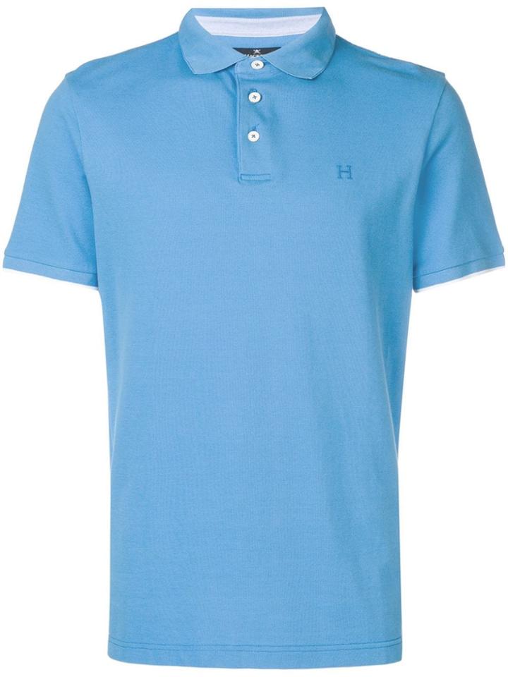 Hackett Aqua Polo Top - Blue