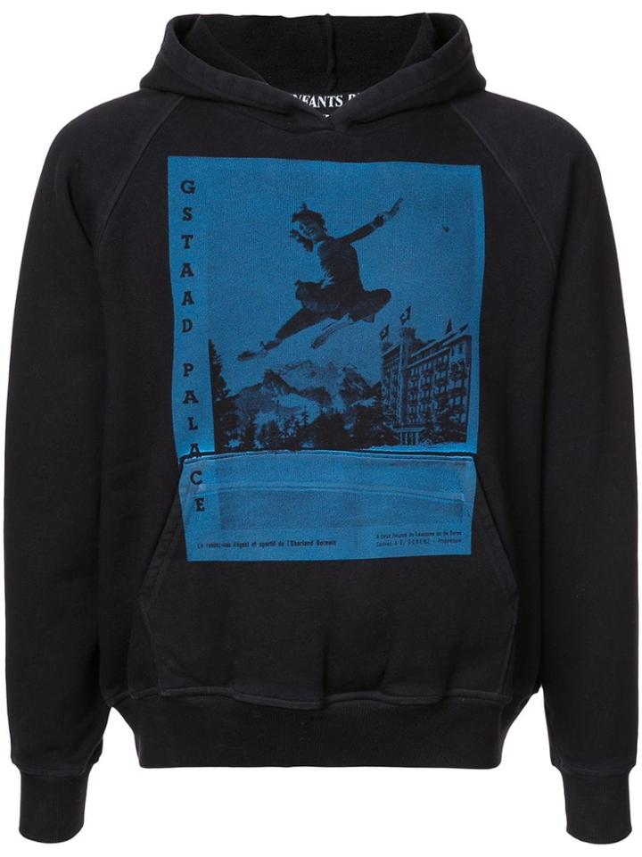 Enfants Riches Déprimés Gstaad Palace Hoodie - Black