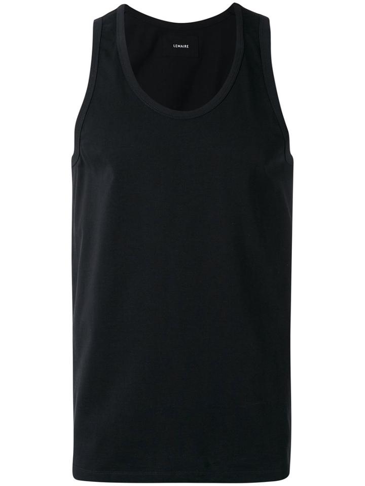Lemaire Classic Tank Top, Men's, Size: Xl, Black, Cotton