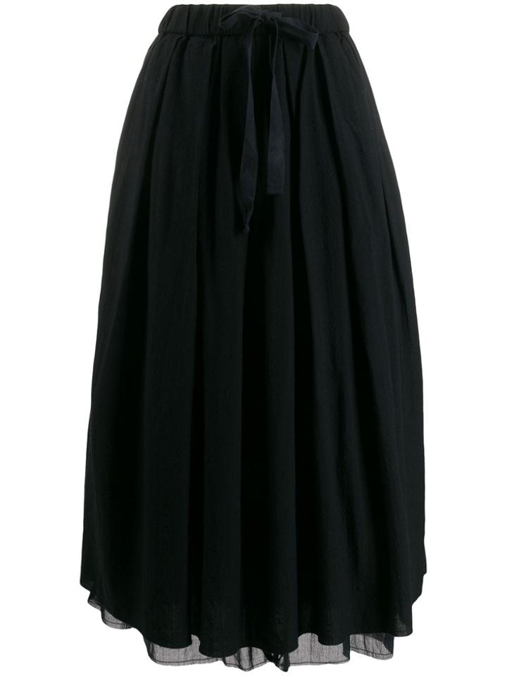 Kristensen Du Nord Pleated Midi Skirt - Blue