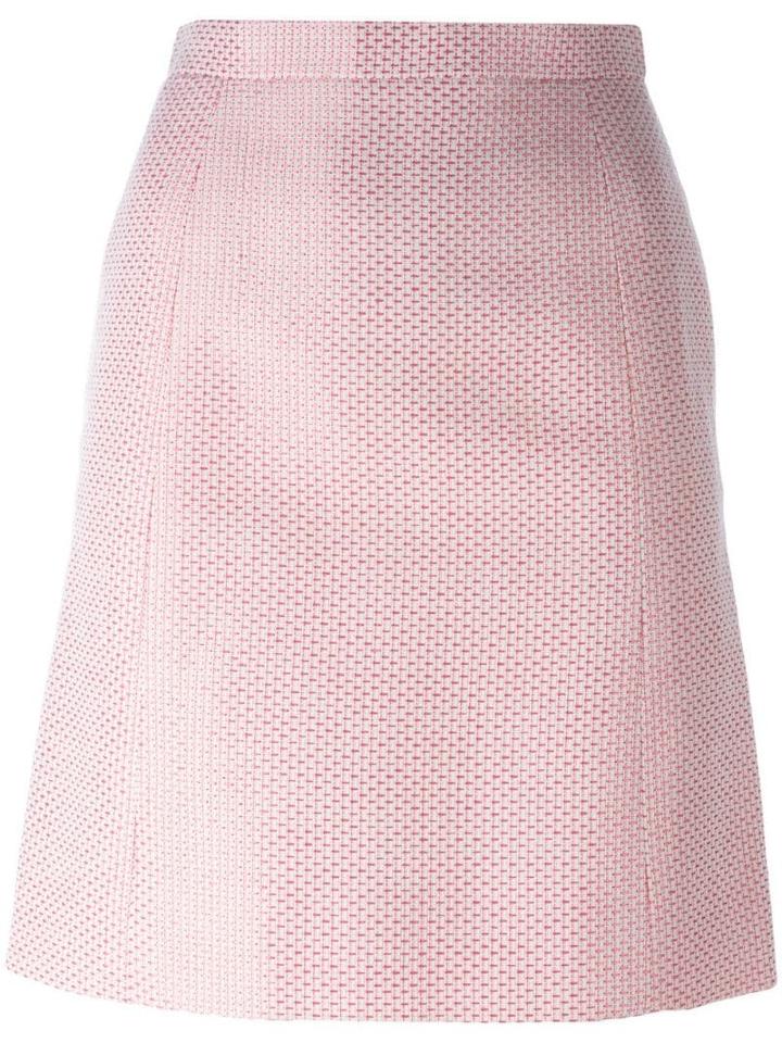 Chanel Pre-owned Patterned Skirt - Pink