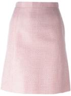 Chanel Pre-owned Patterned Skirt - Pink