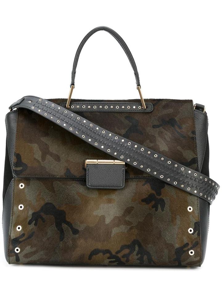 Furla Camouflage Medium Tote, Women's, Green