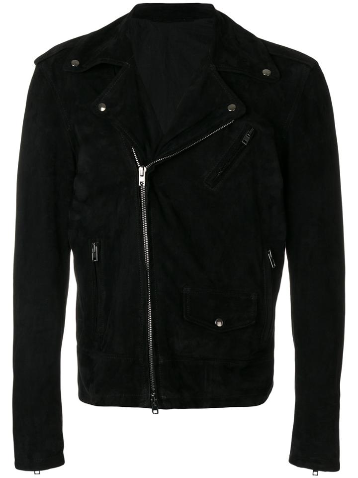 Salvatore Santoro Biker Jacket - Black