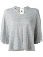 Lost & Found Rooms - Cropped T-shirt - Women - Cotton/spandex/elastane/viscose - Xs, Grey, Cotton/spandex/elastane/viscose