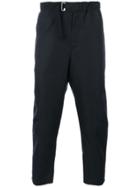 Oamc Zip Pocket Cropped Trousers - Blue