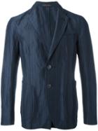 The Gigi - 'angie' Striped Blazer - Men - Cotton/acetate/rayon/viscose - 46, Blue, Cotton/acetate/rayon/viscose