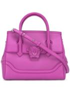 Versace Palazzo Empire Tote, Women's, Pink/purple, Calf Leather