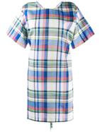 Ports 1961 Check Print Dress - White
