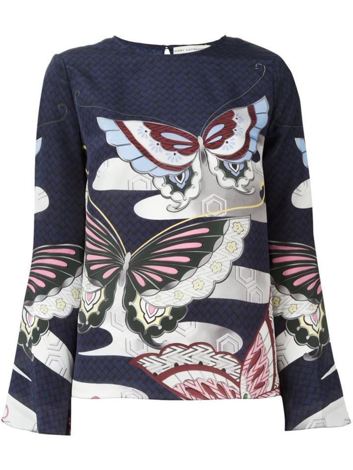Mary Katrantzou Butterfly Blouse