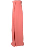 Derek Lam - Strapless Gown - Women - Silk - 40, Pink/purple, Silk