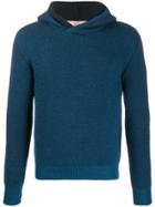 Stephan Schneider Suburban Knitted Hoodie - Blue