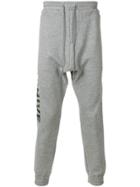 Juun.j Archive Embroidered Joggers - Grey