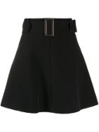 Liu Jo Belted Short Skirt - Black