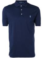 Polo Ralph Lauren - Embroidered Logo Polo Shirt - Men - Cotton - L, Blue, Cotton